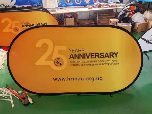 Advertising Event Custom Printed Pop Up A Frame Banner For Sports Advertising
