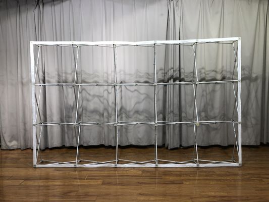 8FT 10FT 20FT Exhibition Trade Show Roll Pull up Pop up Display Wall Booth Stretch Tension Fabric Backdrop Display Banner Stands