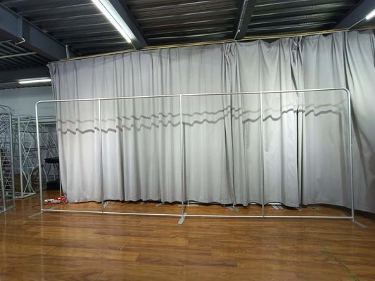 8FT 10FT 20FT Exhibition Trade Show Roll Pull up Pop up Display Wall Booth Stretch Tension Fabric Backdrop Display Banner Stands